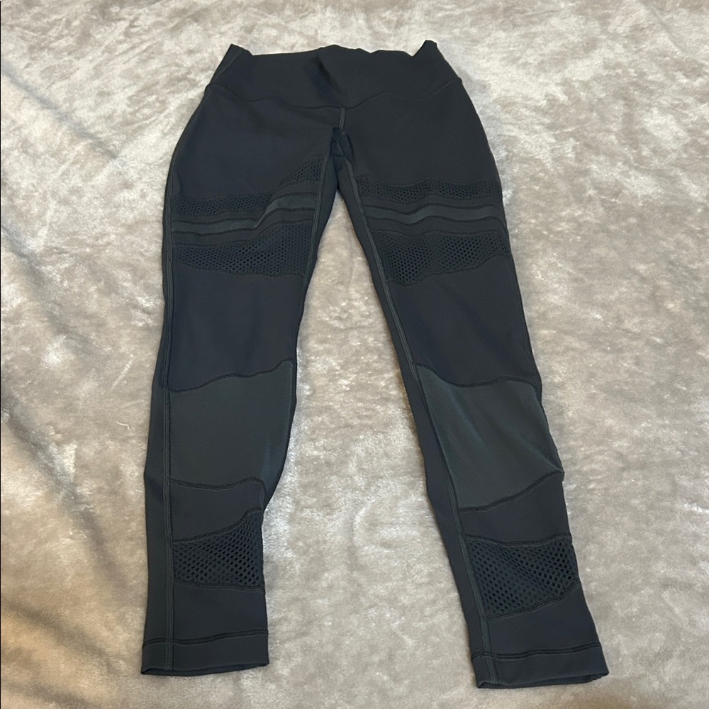 Lululemon wunder under high rise tight in mix and mesh